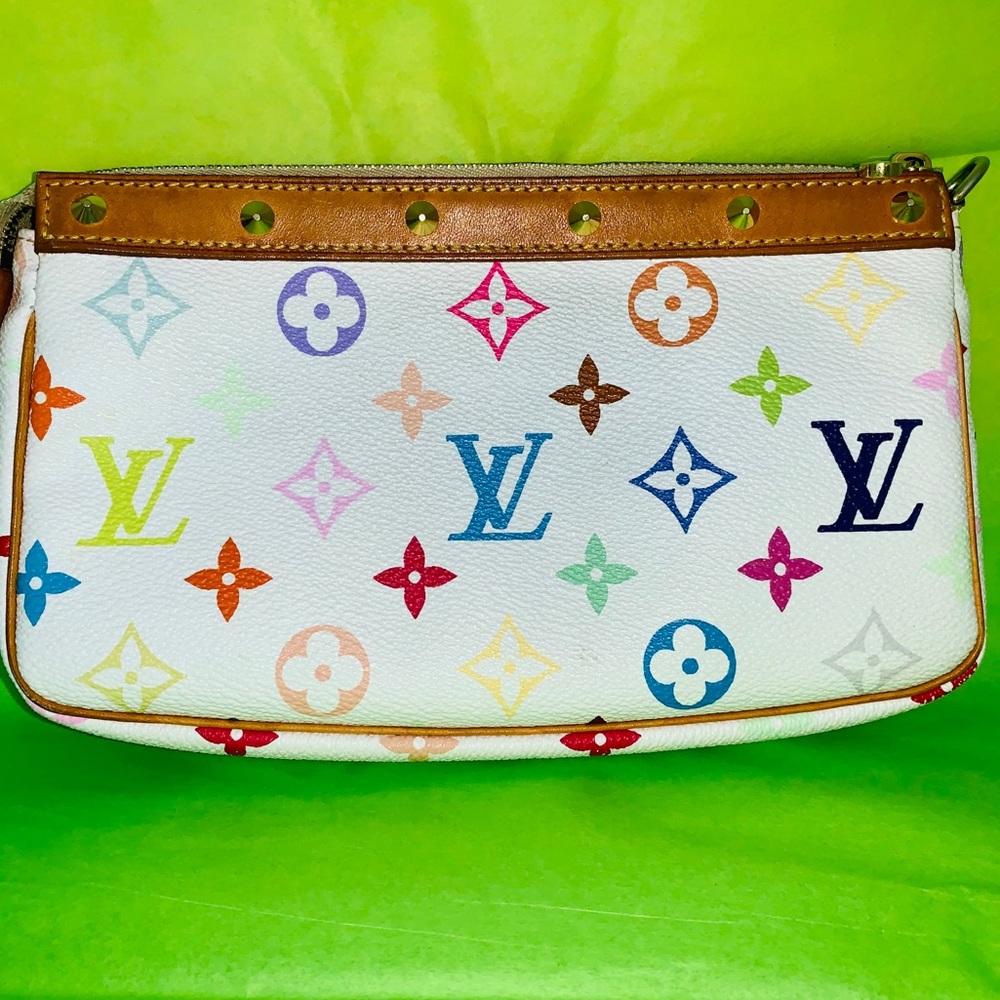 ***SOLD*** Louis Vuitton Monogram Pochette Multi - Picture 8 of 13